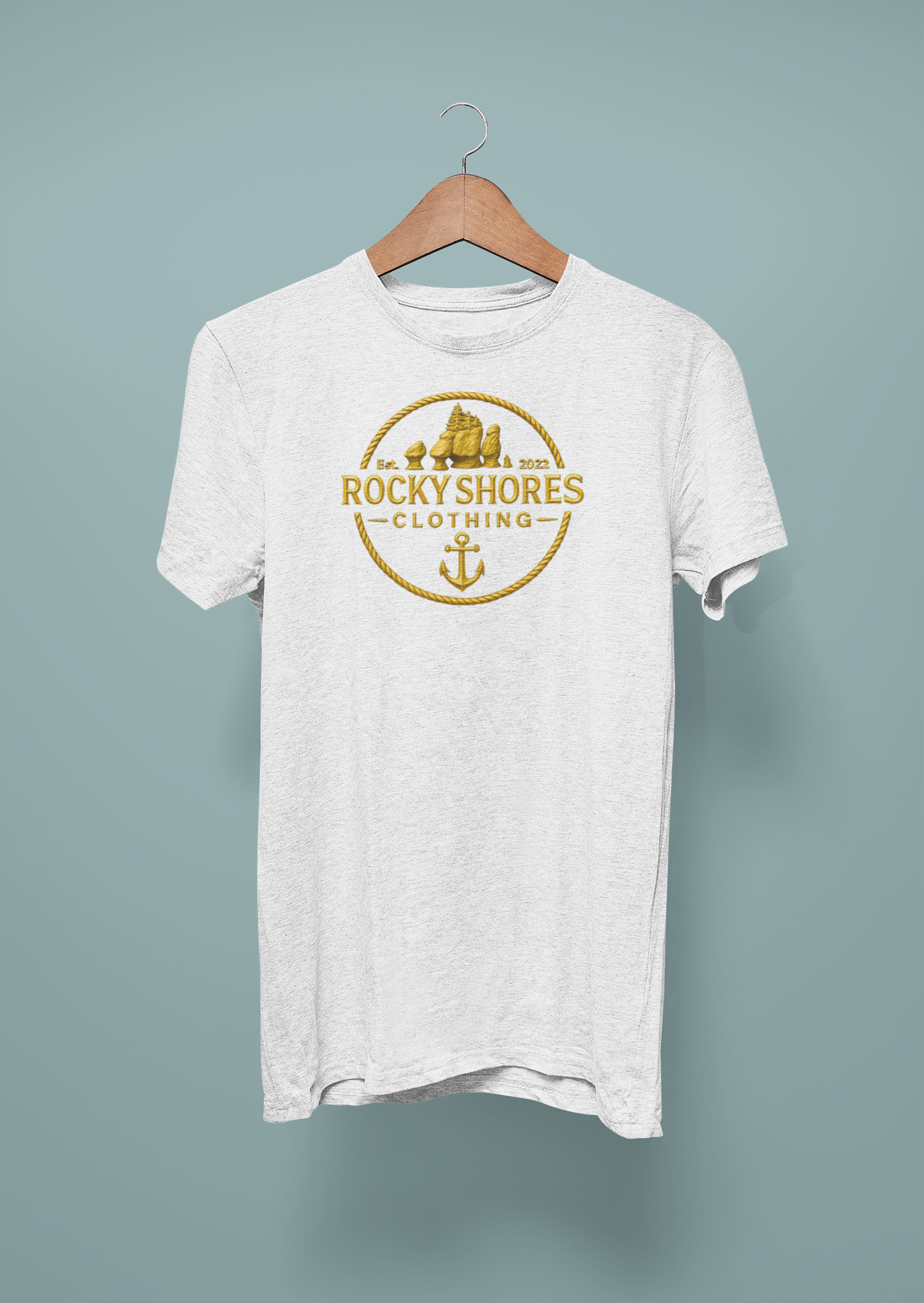 Rocky Shores Clothing – Heritage Anchor Tee
