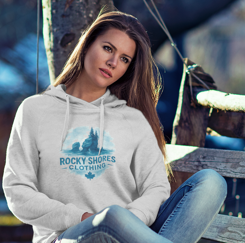 Rocky Shores Clothing Northern Roots Classic Unisex Pullover Hoodie