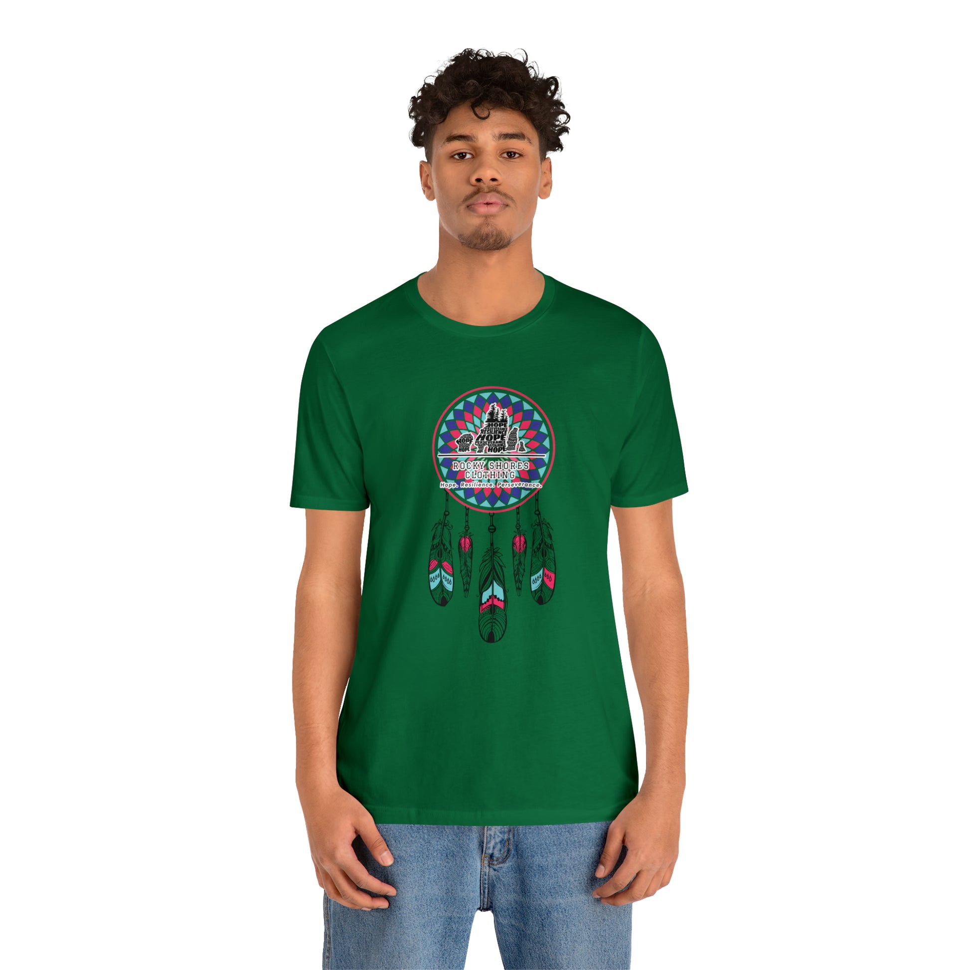 Introducing the timeless Rocky Shores Unisex Dream Catcher Jersey Short Sleeve Tee – a piece that encapsulates the essence of a cherished favorite. Introducing the timeless Rocky Shores Unisex Dream Catcher Jersey Short Sleeve Tee – a piece that encapsulates the essence of a cherished favorite