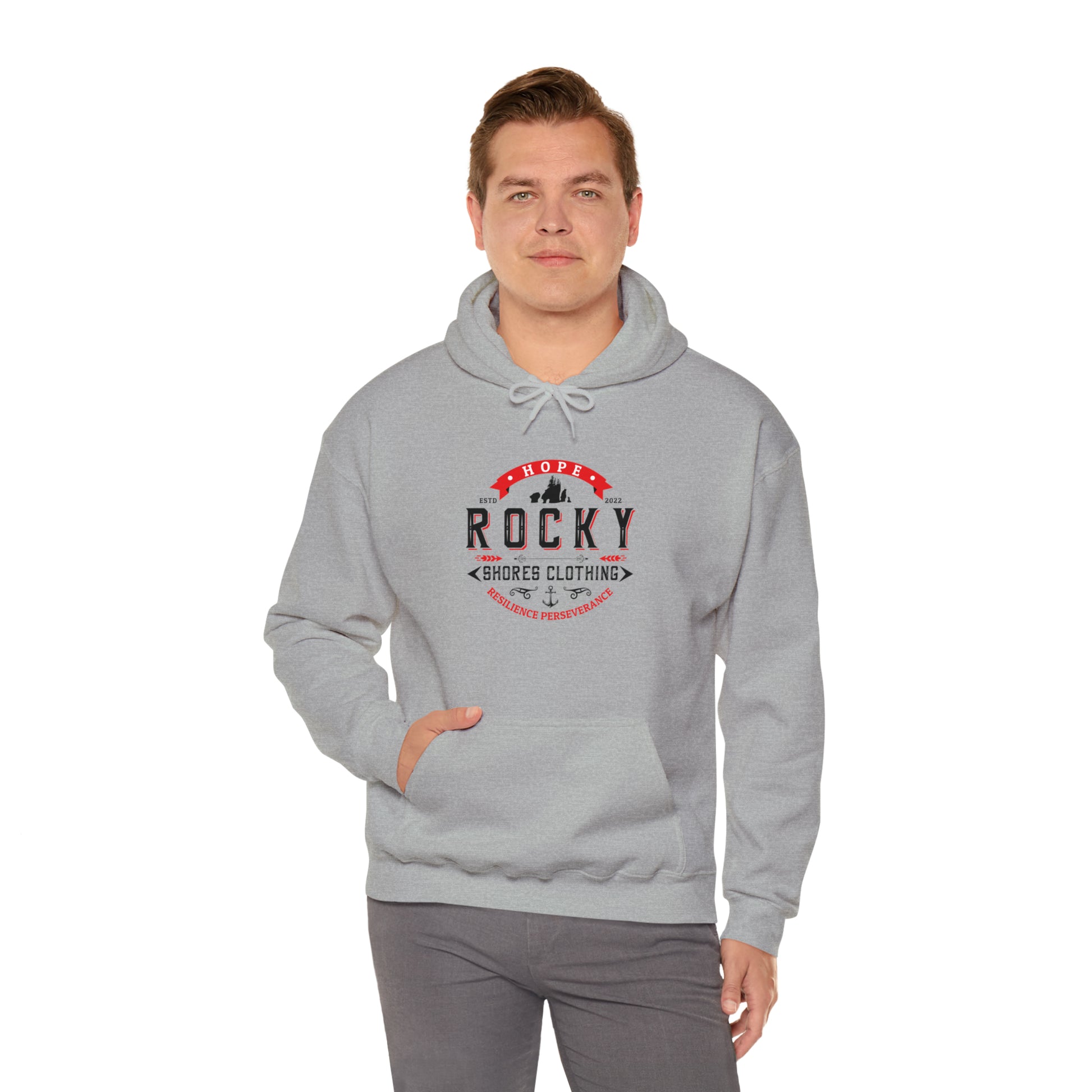 Introducing the Rocky Shores Unisex Heavy Blend Hoodie – where relaxation finds its ultimate expression. Crafted with meticulous attention to comfort, this sweatshirt is a true haven of coziness.