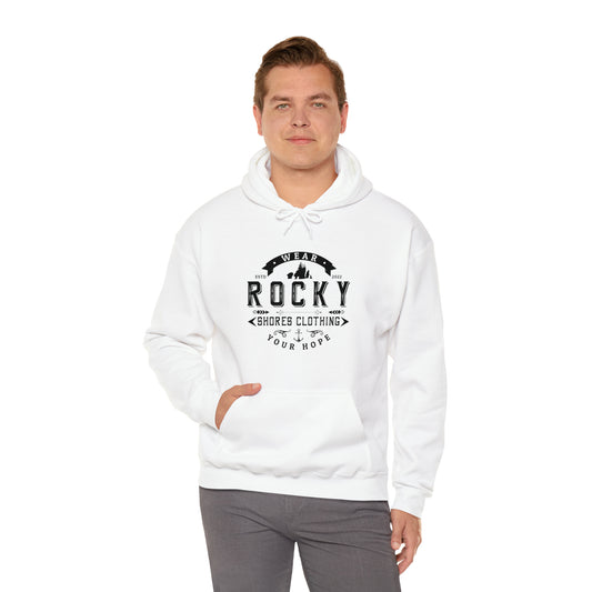 Introducing the Rocky Shores Unisex Heavy Blend Hoodie – where relaxation finds its ultimate expression. Crafted with meticulous attention to comfort, this sweatshirt is a true haven of coziness.