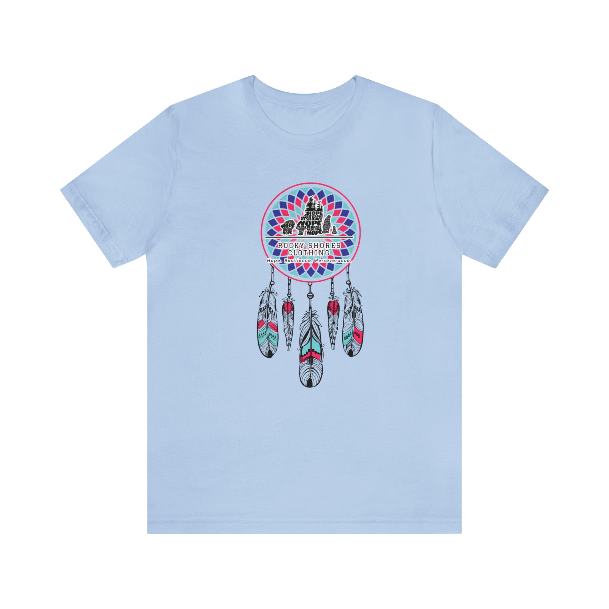 Introducing the timeless Rocky Shores Unisex Dream Catcher Jersey Short Sleeve Tee – a piece that encapsulates the essence of a cherished favorite. Introducing the timeless Rocky Shores Unisex Dream Catcher Jersey Short Sleeve Tee – a piece that encapsulates the essence of a cherished favorite