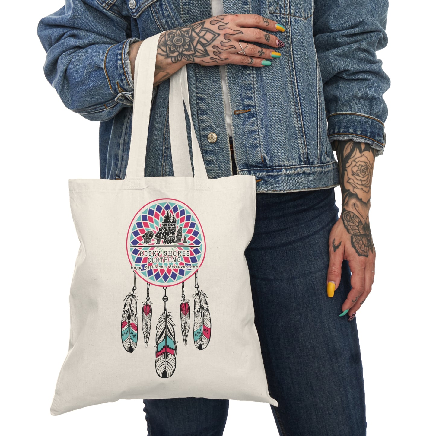 Elevate your style and make a statement with our Rocky Shores Custom Natural Tote Bags. These one-of-a-kind totes, sized at 15" x 16" (38.1cm x 40.6cm), blend practicality with artistic flair. Crafted from premium 6 oz/yd², 100% natural cotton canvas fabric, they not only exude quality but also reflect your eco-conscious values.