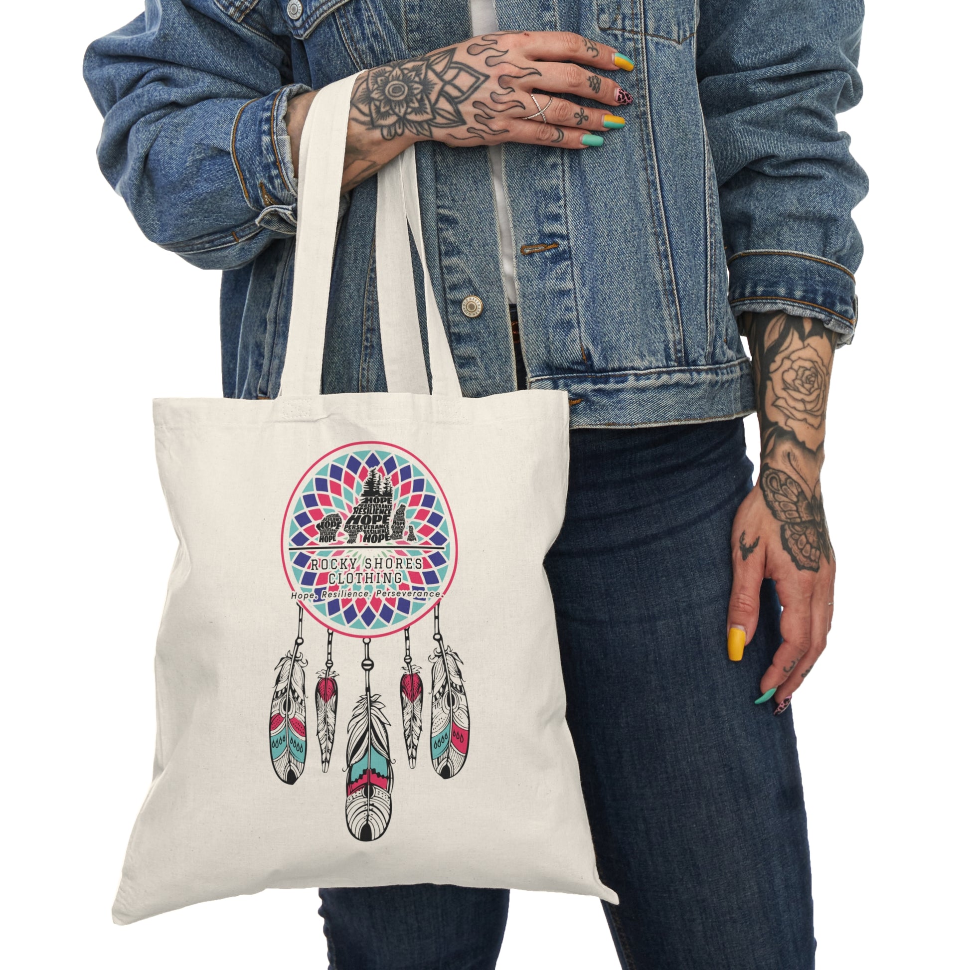 Elevate your style and make a statement with our Rocky Shores Custom Natural Tote Bags. These one-of-a-kind totes, sized at 15" x 16" (38.1cm x 40.6cm), blend practicality with artistic flair. Crafted from premium 6 oz/yd², 100% natural cotton canvas fabric, they not only exude quality but also reflect your eco-conscious values.