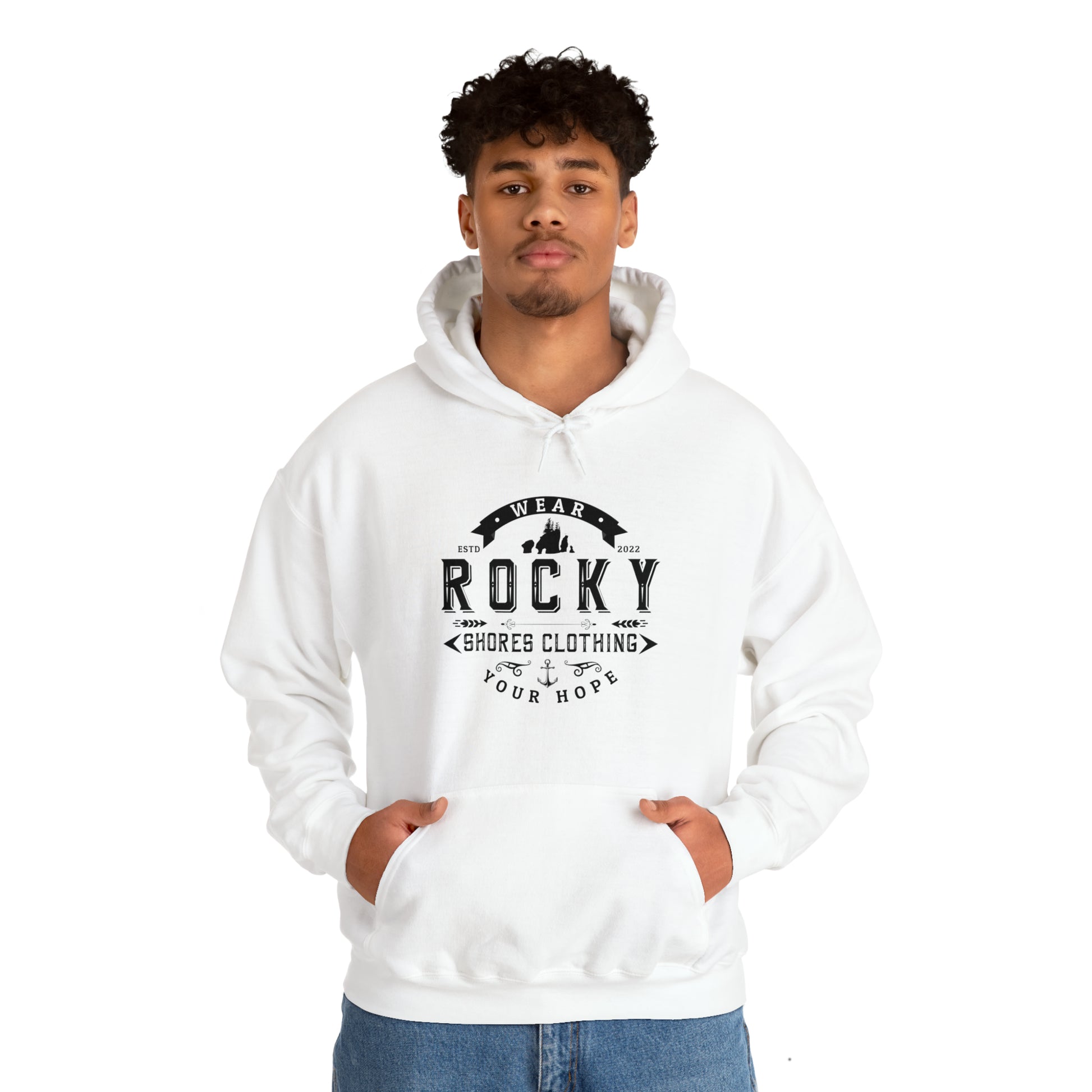 Introducing the Rocky Shores Unisex Heavy Blend Hoodie – where relaxation finds its ultimate expression. Crafted with meticulous attention to comfort, this sweatshirt is a true haven of coziness.