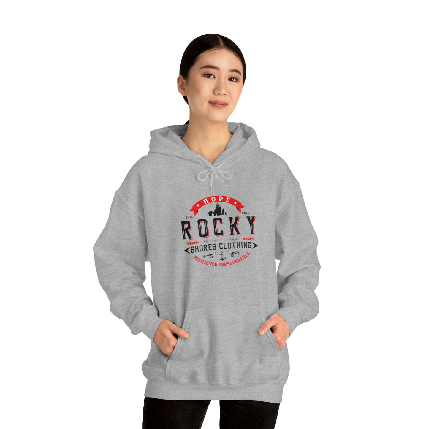 Introducing the Rocky Shores Unisex Heavy Blend Hoodie – where relaxation finds its ultimate expression. Crafted with meticulous attention to comfort, this sweatshirt is a true haven of coziness.