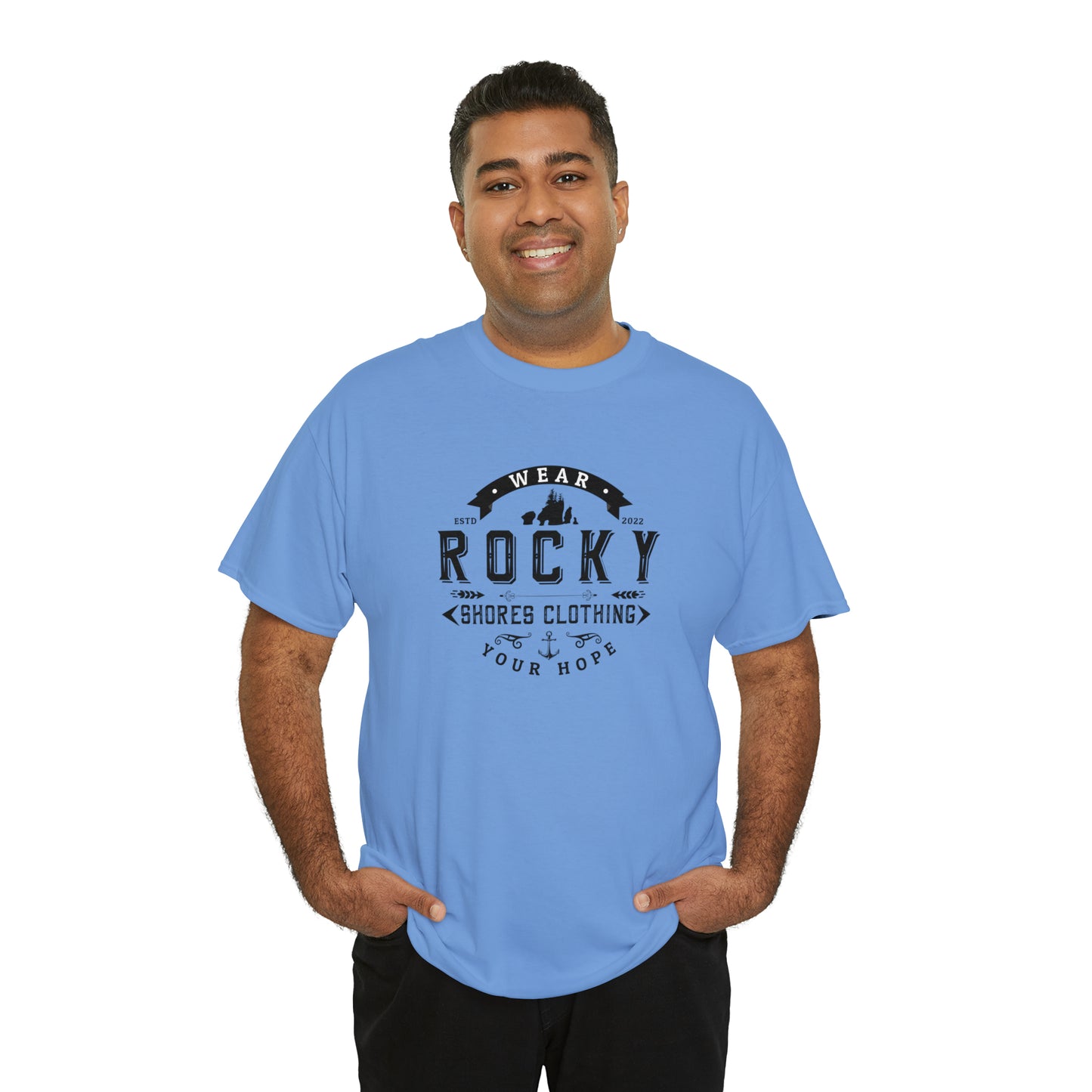 Rocky Shores Vintage Unisex Heavy Cotton Tee