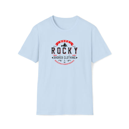 Elevate your everyday attire with the Rocky Shores Vintage Logo Soft-Style T-Shirt. Experience the fusion of comfort, quality, and vintage elegance that only Rocky Shores can provide. Order yours today and embark on a journey of style and comfort that stands the test of time.