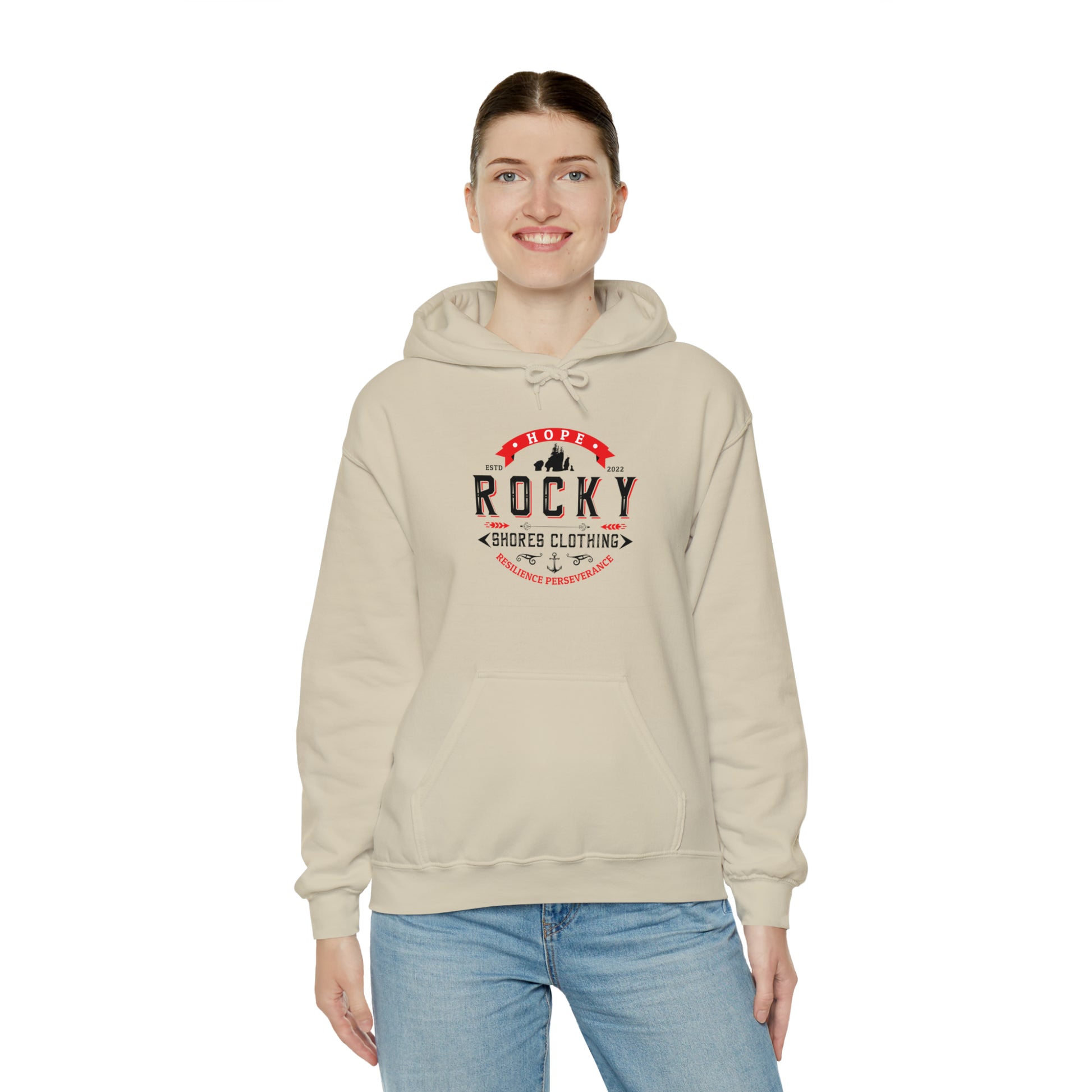 Introducing the Rocky Shores Unisex Heavy Blend Hoodie – where relaxation finds its ultimate expression. Crafted with meticulous attention to comfort, this sweatshirt is a true haven of coziness.