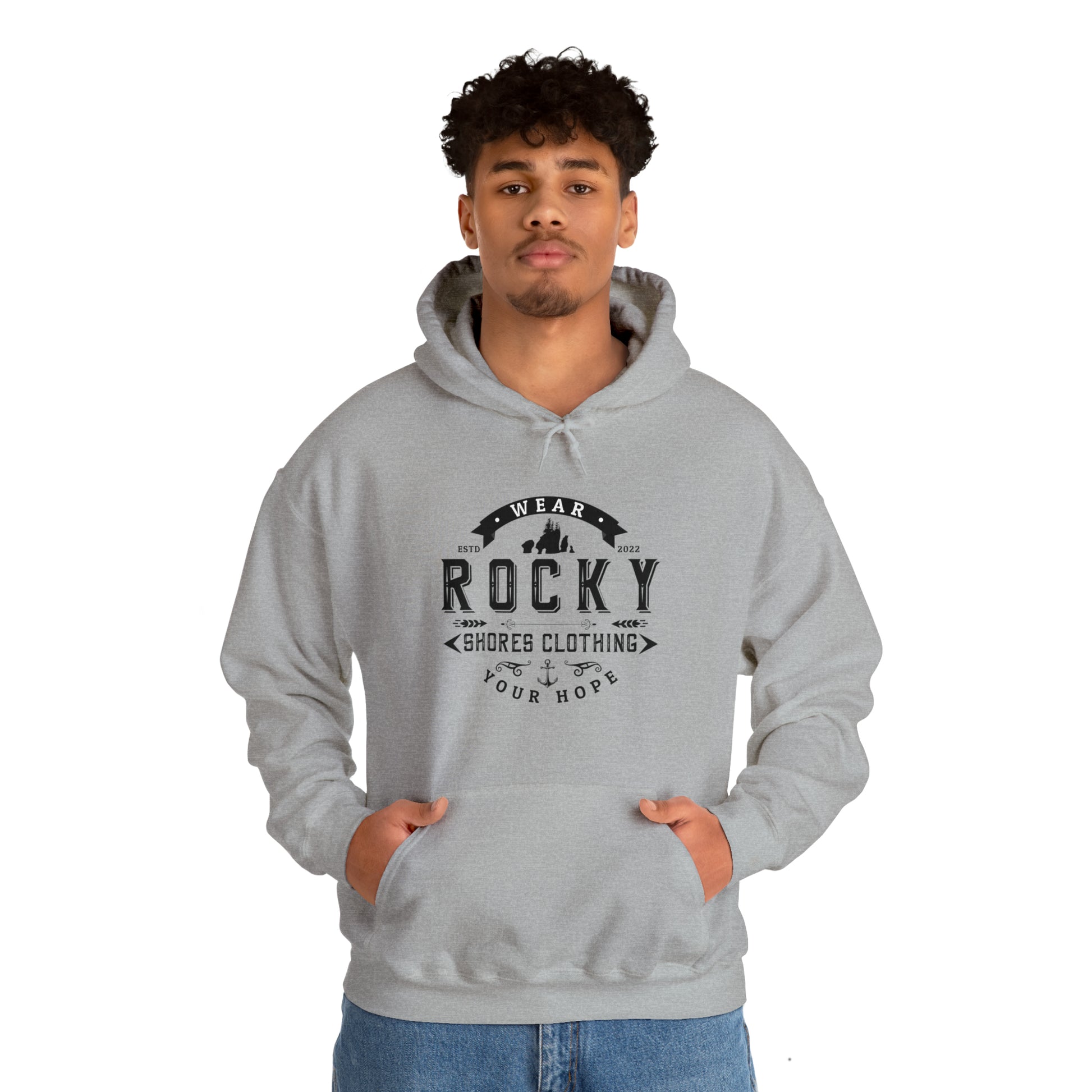 Introducing the Rocky Shores Unisex Heavy Blend Hoodie – where relaxation finds its ultimate expression. Crafted with meticulous attention to comfort, this sweatshirt is a true haven of coziness.