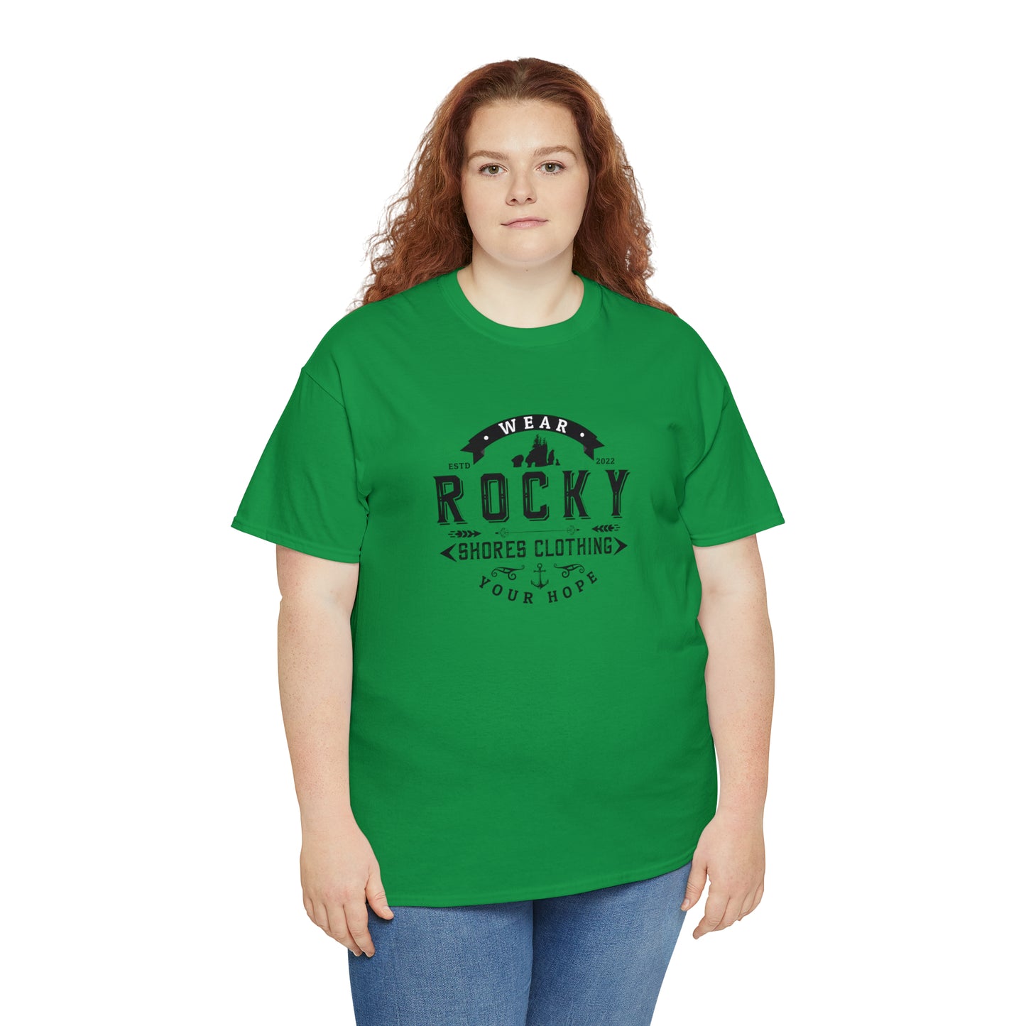 Rocky Shores Vintage Unisex Heavy Cotton Tee