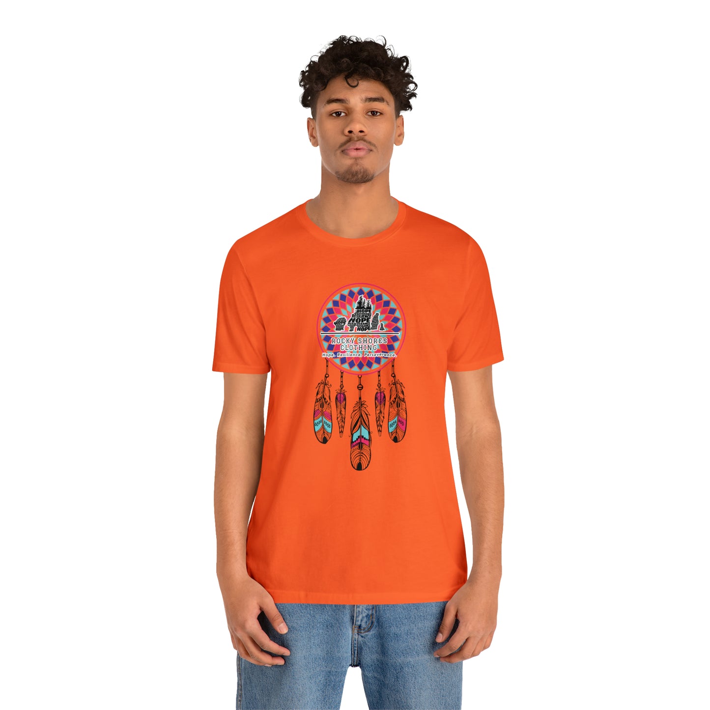 Introducing the timeless Rocky Shores Unisex Dream Catcher Jersey Short Sleeve Tee – a piece that encapsulates the essence of a cherished favorite. Introducing the timeless Rocky Shores Unisex Dream Catcher Jersey Short Sleeve Tee – a piece that encapsulates the essence of a cherished favorite