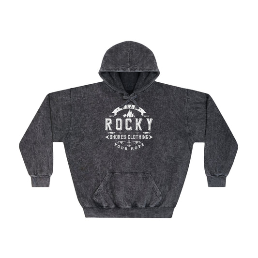 Introducing the Rocky Shores Unisex Mineral Washed Hoodie – a fusion of comfort, style, and artistic expression. Crafted from a premium blend of 80% no-shrink cotton and 20% durable polyester, these hoodies ensure both quality and longevity.