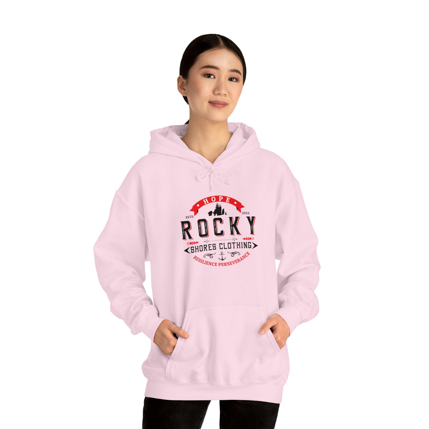 Introducing the Rocky Shores Unisex Heavy Blend Hoodie – where relaxation finds its ultimate expression. Crafted with meticulous attention to comfort, this sweatshirt is a true haven of coziness.