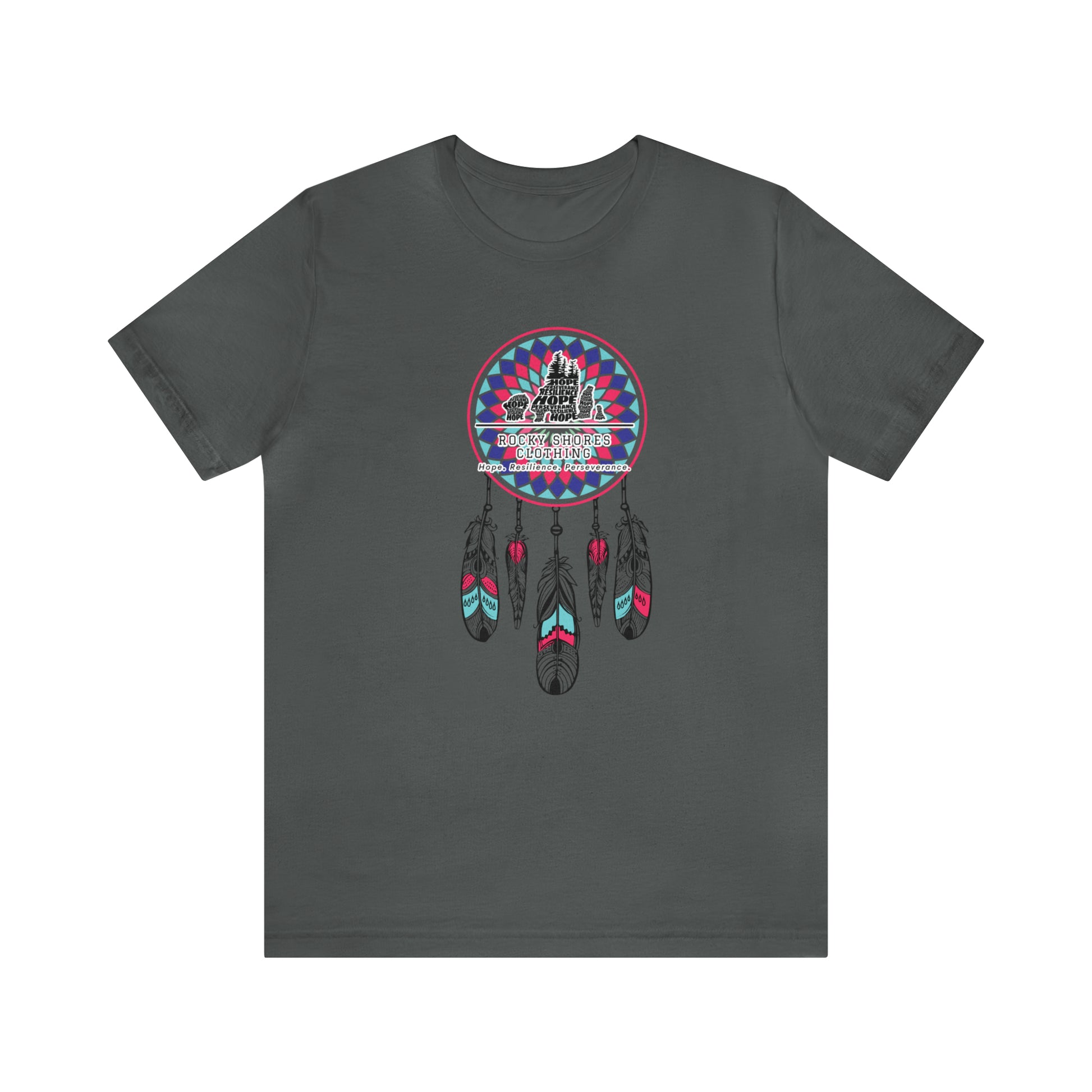 Introducing the timeless Rocky Shores Unisex Dream Catcher Jersey Short Sleeve Tee – a piece that encapsulates the essence of a cherished favorite. Introducing the timeless Rocky Shores Unisex Dream Catcher Jersey Short Sleeve Tee – a piece that encapsulates the essence of a cherished favorite