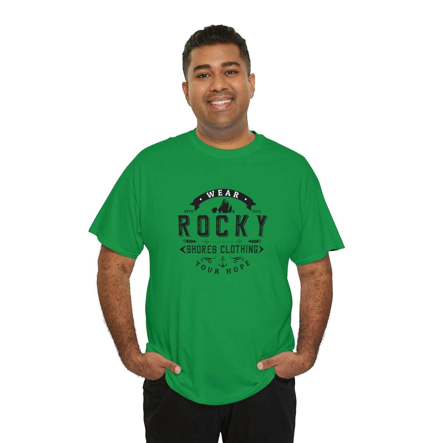 Rocky Shores Vintage Unisex Heavy Cotton Tee