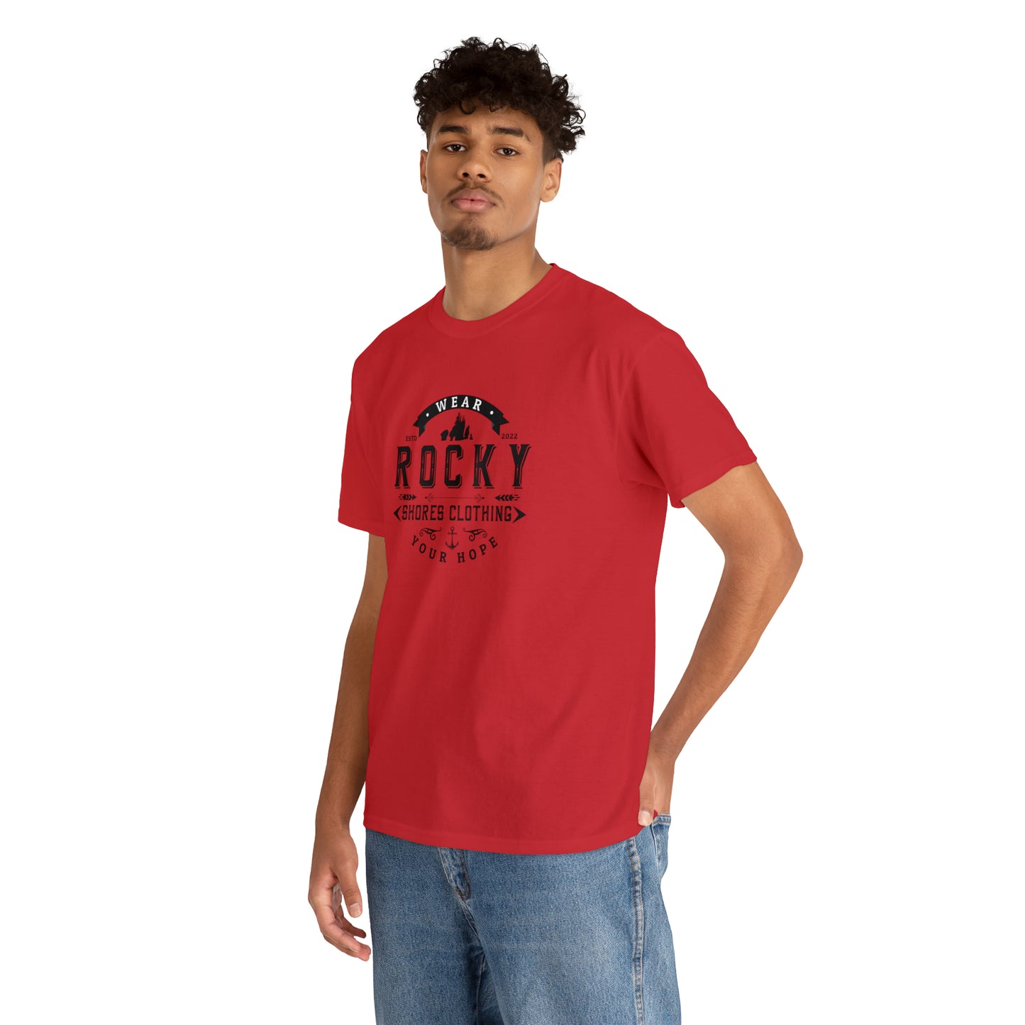 Rocky Shores Vintage Unisex Heavy Cotton Tee