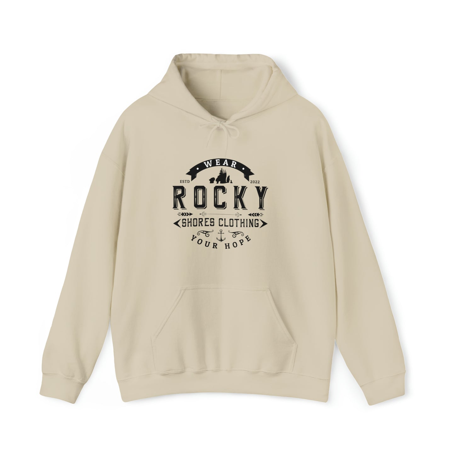 Introducing the Rocky Shores Unisex Heavy Blend Hoodie – where relaxation finds its ultimate expression. Crafted with meticulous attention to comfort, this sweatshirt is a true haven of coziness.