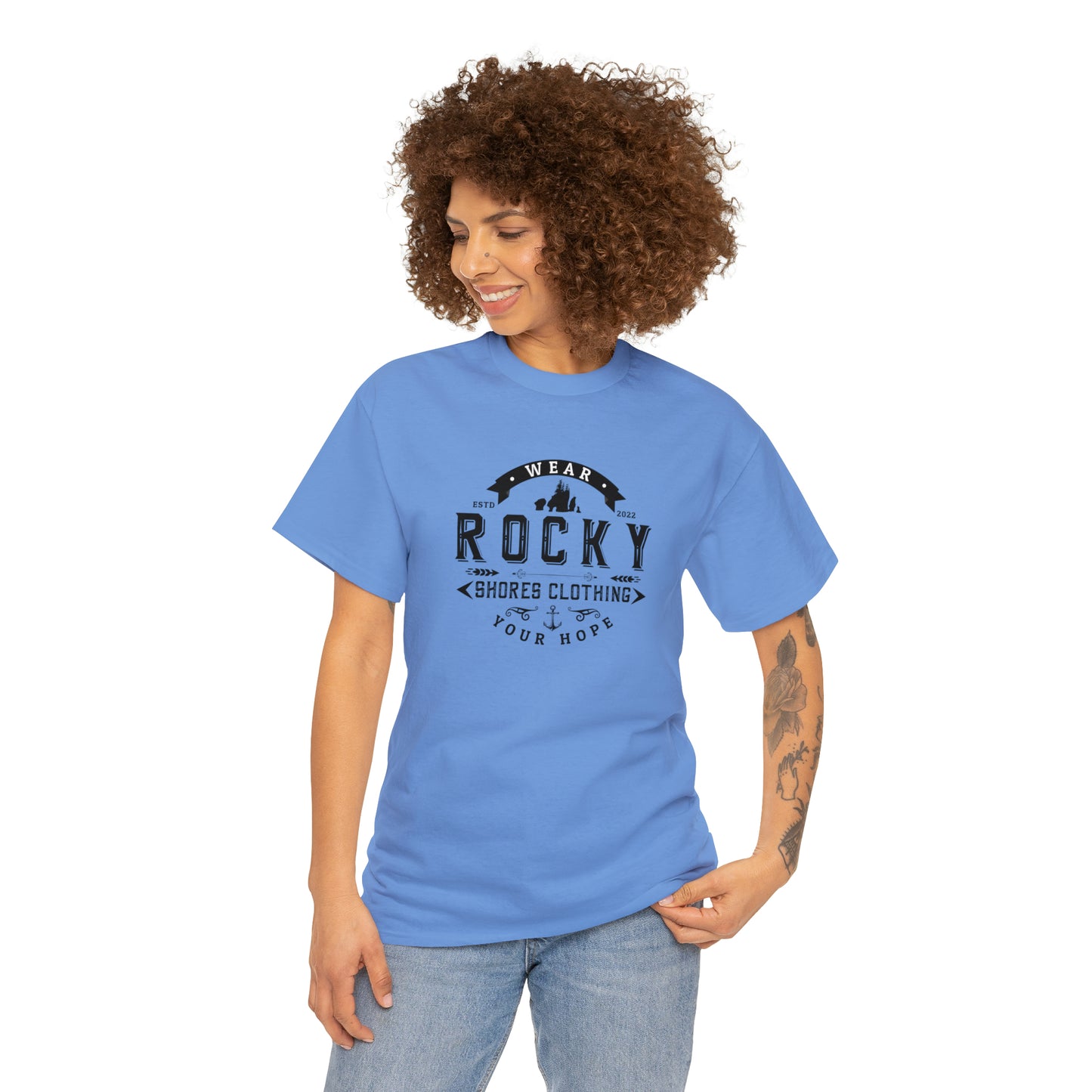 Rocky Shores Vintage Unisex Heavy Cotton Tee