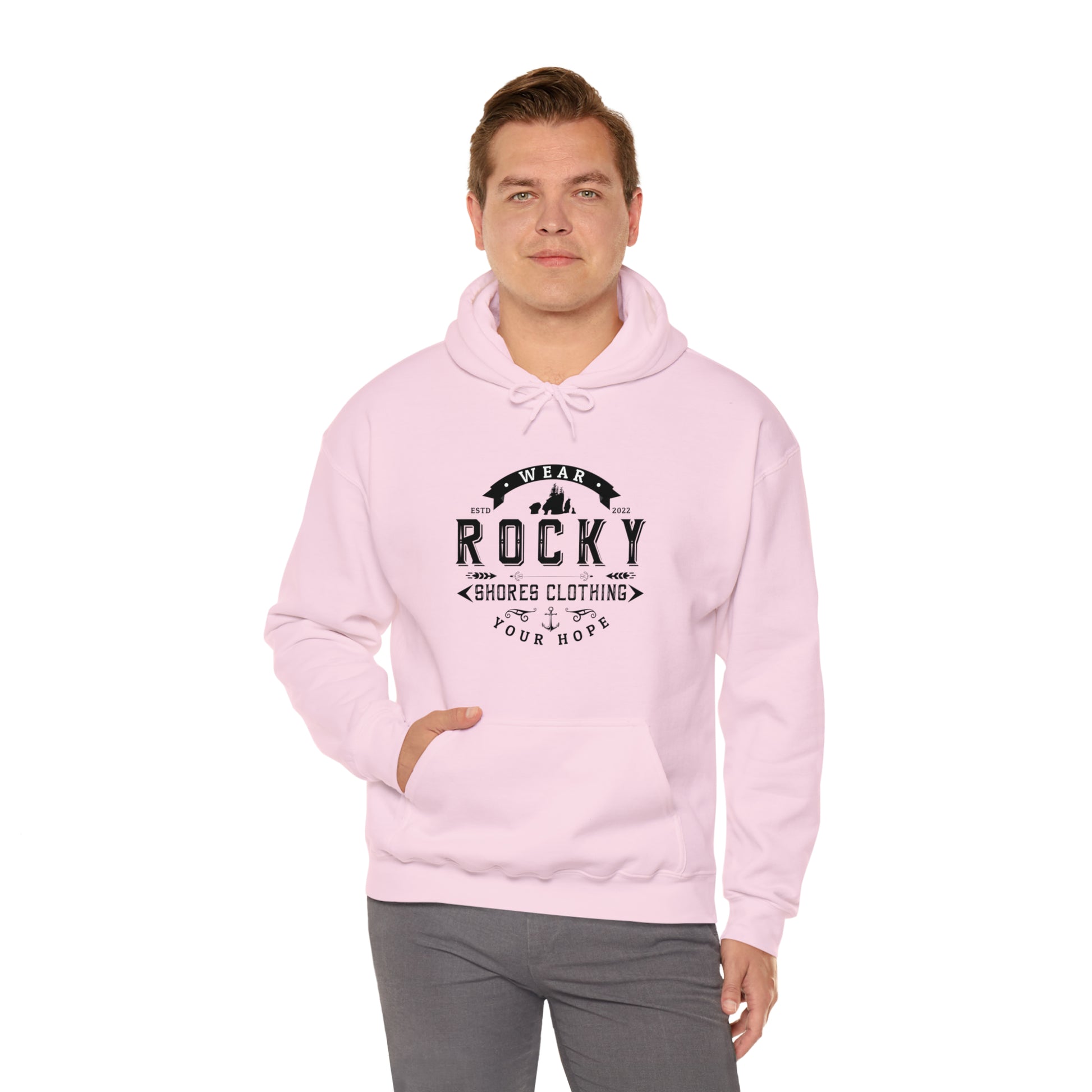 Introducing the Rocky Shores Unisex Heavy Blend Hoodie – where relaxation finds its ultimate expression. Crafted with meticulous attention to comfort, this sweatshirt is a true haven of coziness.