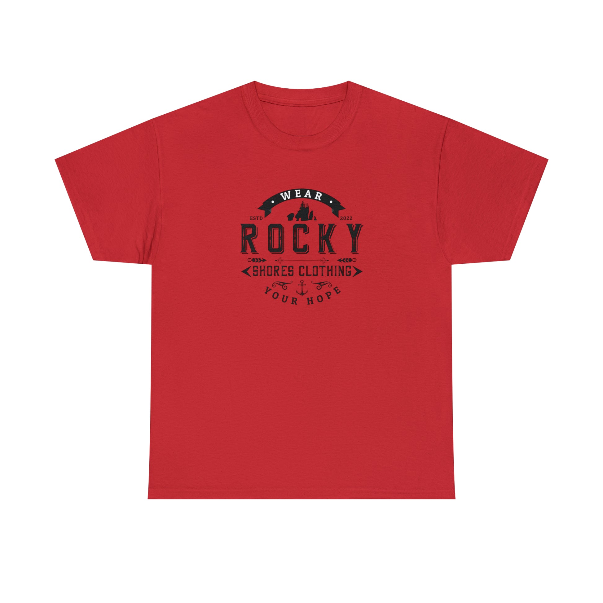 Introducing the Rocky Shores Vintage Unisex Heavy Cotton Tee: Where Comfort Meets Timeless Style. Step into a world of effortless fashion with the Rocky Shores Vintage Unisex Heavy Cotton Tee, a true essential for every wardrobe. Crafted from 100% cotton (fiber content may vary for different colors), this tee is a symphony of comfort and quality.