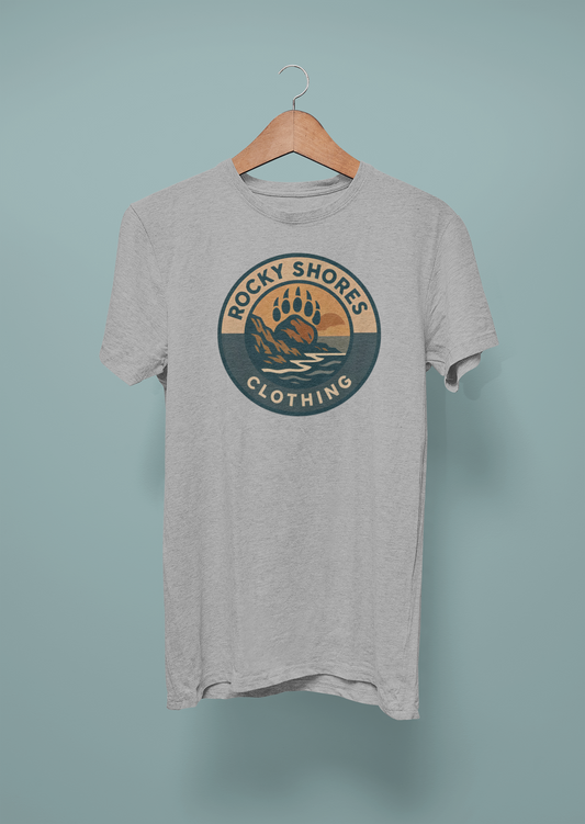 Rocky Shores Clothing – Stonepaw Crest Tee