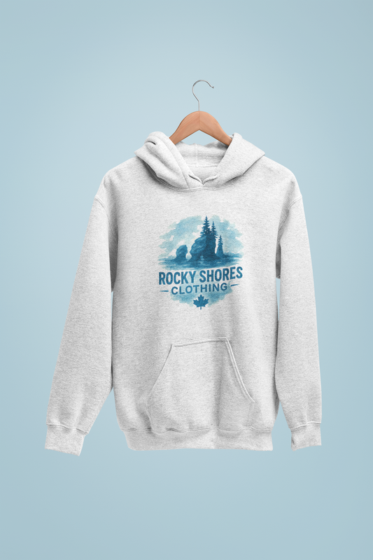 Rocky Shores Clothing Northern Roots Classic Unisex Pullover Hoodie